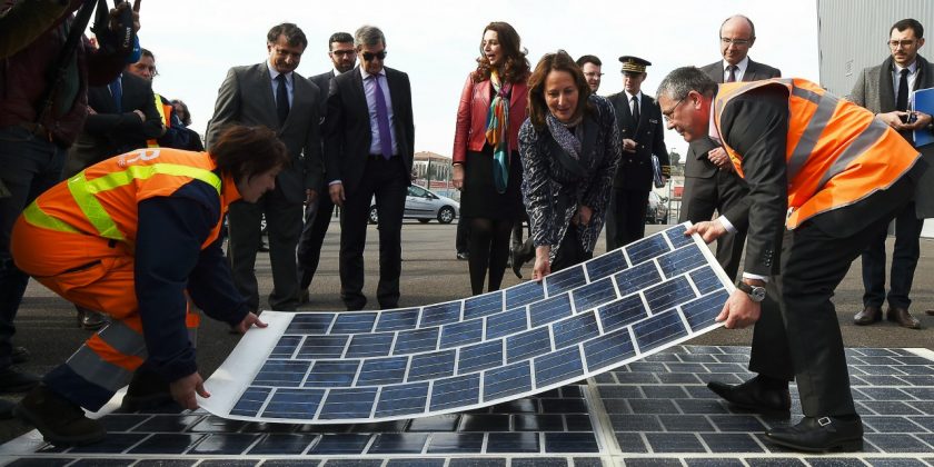 Turning roads green with solar power